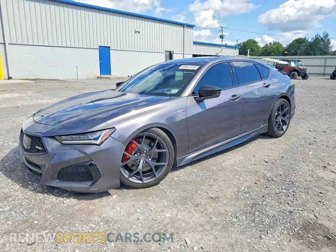 1 Photograph of a damaged car 19UUB7F08MA000910 ACURA TLX 2021