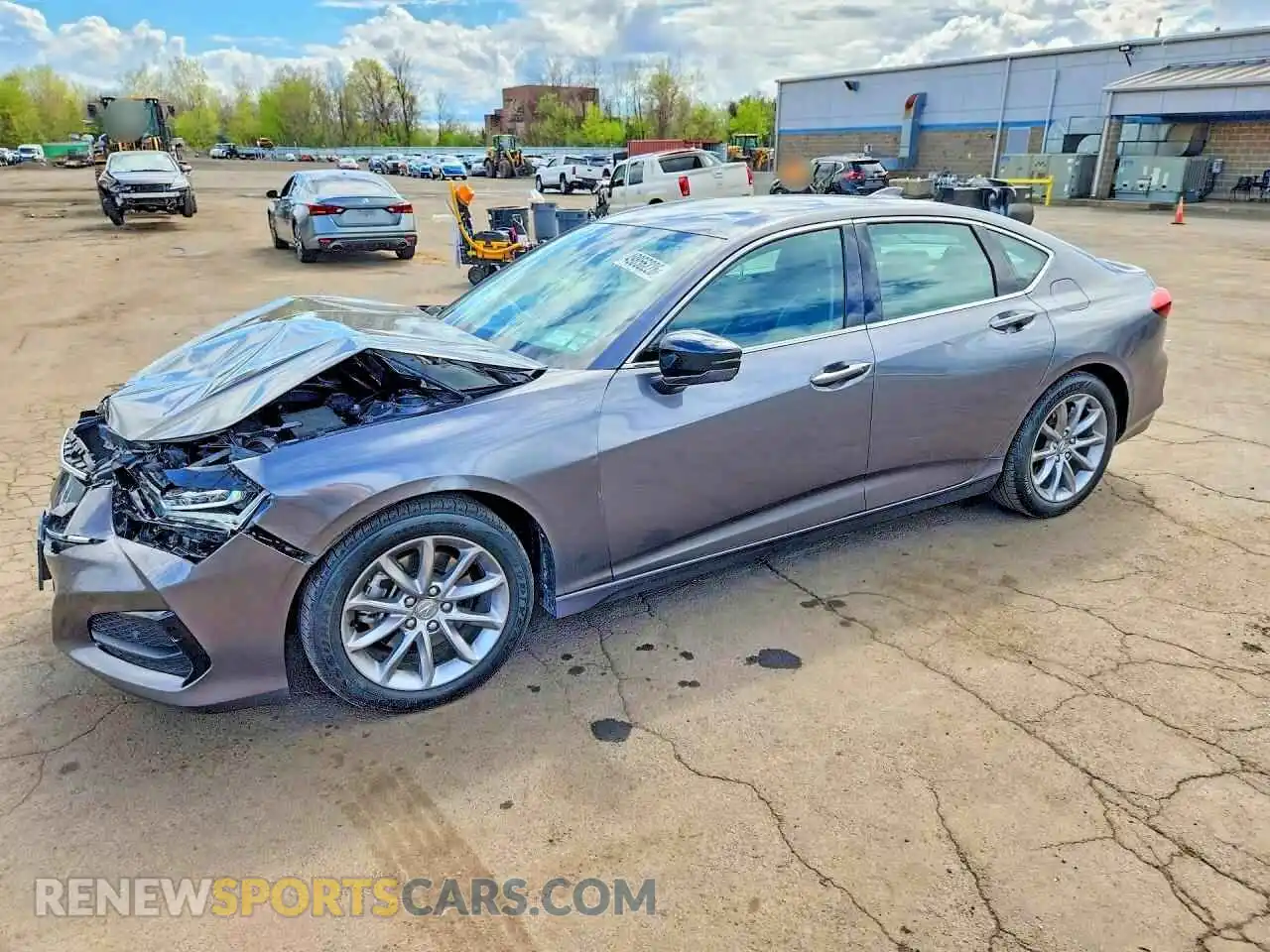 1 Фотография поврежденного автомобиля 19UUB5F32NA004726 ACURA TLX 2022