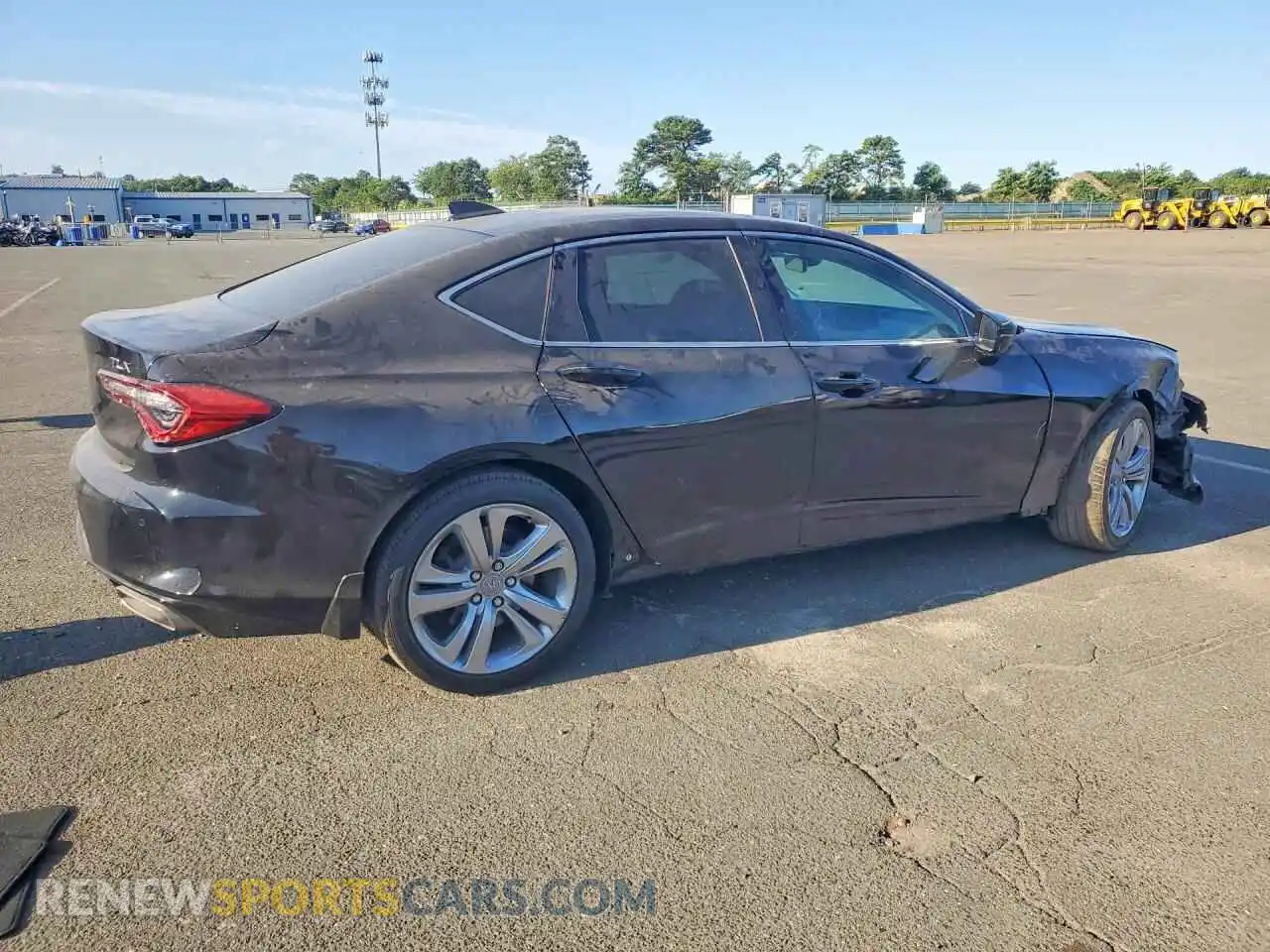 3 Фотография поврежденного автомобиля 19UUB5F45NA002218 ACURA TLX 2022