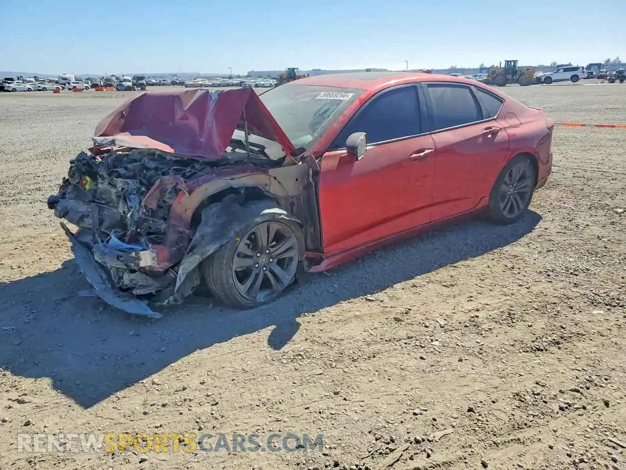1 Фотография поврежденного автомобиля 19UUB5F50NA005701 ACURA TLX 2022