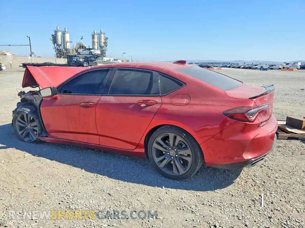 2 Фотография поврежденного автомобиля 19UUB5F50NA005701 ACURA TLX 2022