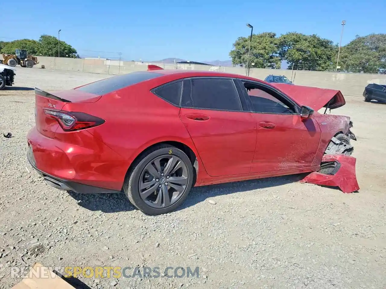 3 Фотография поврежденного автомобиля 19UUB5F50NA005701 ACURA TLX 2022