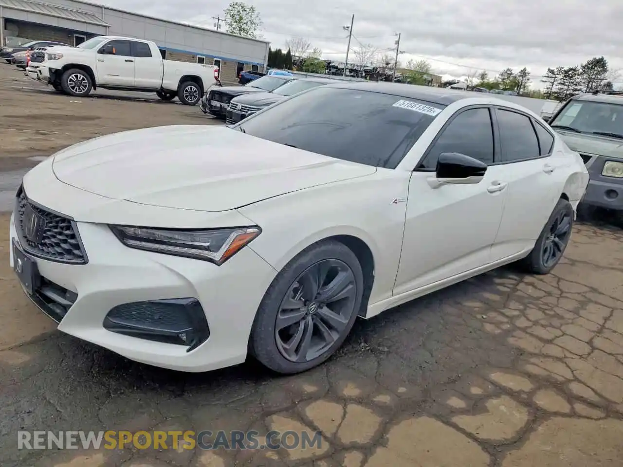1 Фотография поврежденного автомобиля 19UUB5F55NA005080 ACURA TLX 2022
