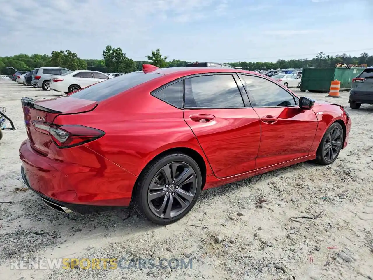 3 Фотография поврежденного автомобиля 19UUB5F56NA000874 ACURA TLX 2022