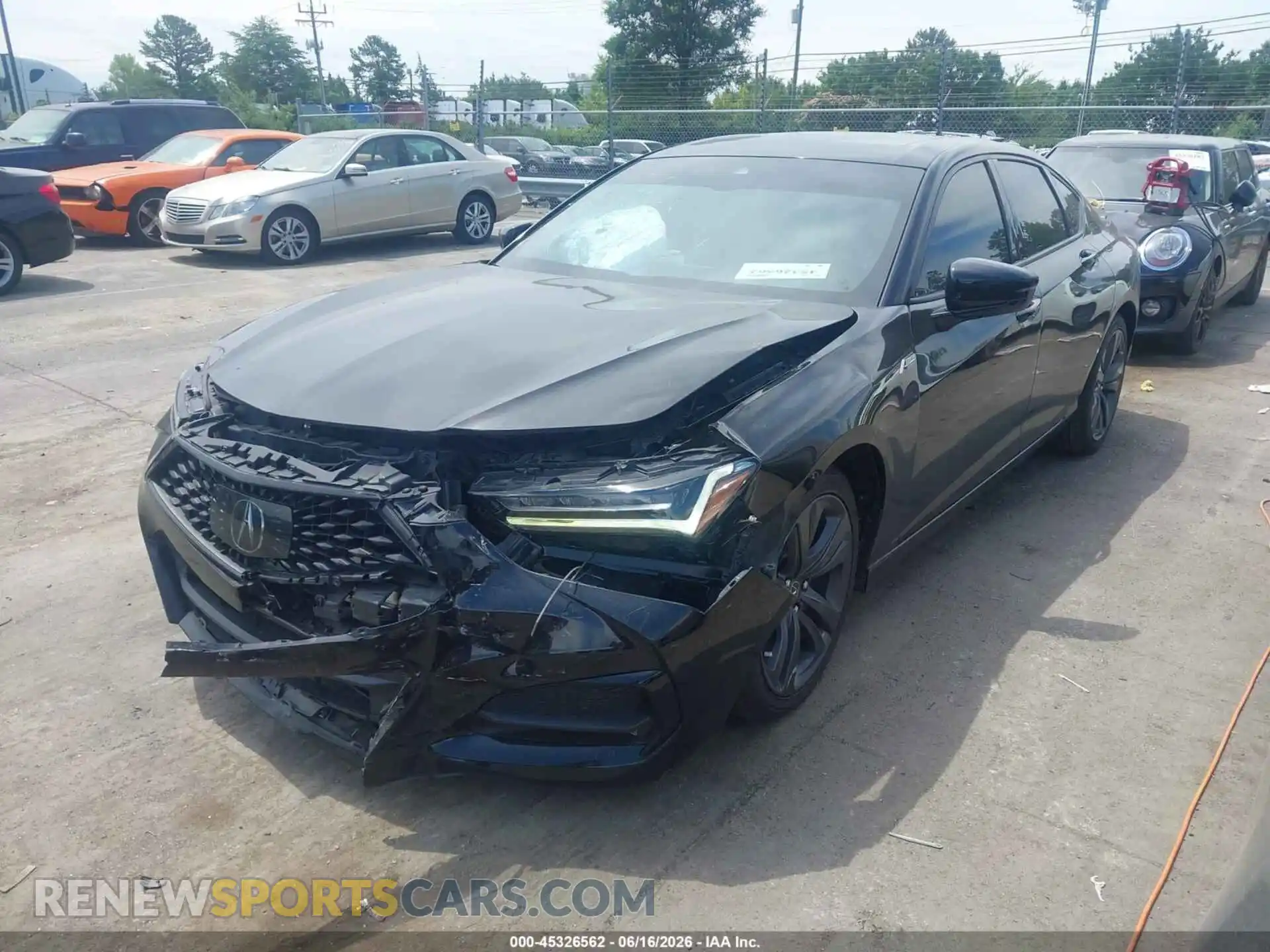 2 Фотография поврежденного автомобиля 19UUB5F56NA001359 ACURA TLX 2022