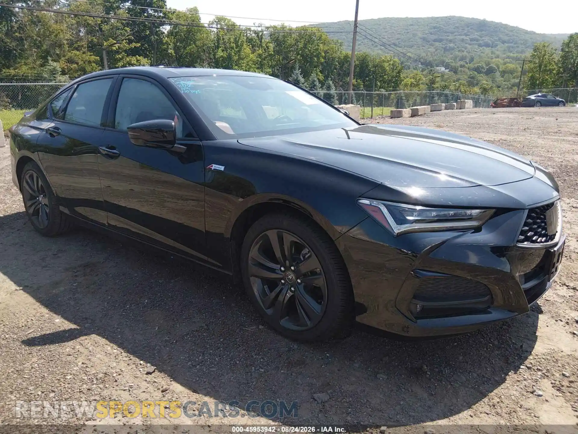 1 Фотография поврежденного автомобиля 19UUB5F57NA000561 ACURA TLX 2022
