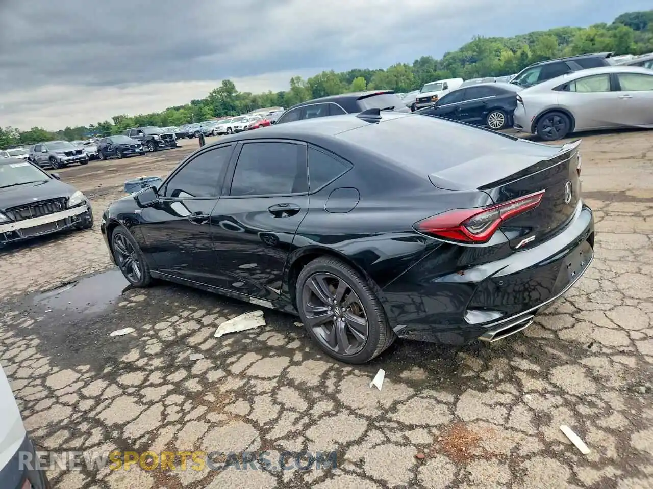 2 Фотография поврежденного автомобиля 19UUB5F5XNA001669 ACURA TLX 2022