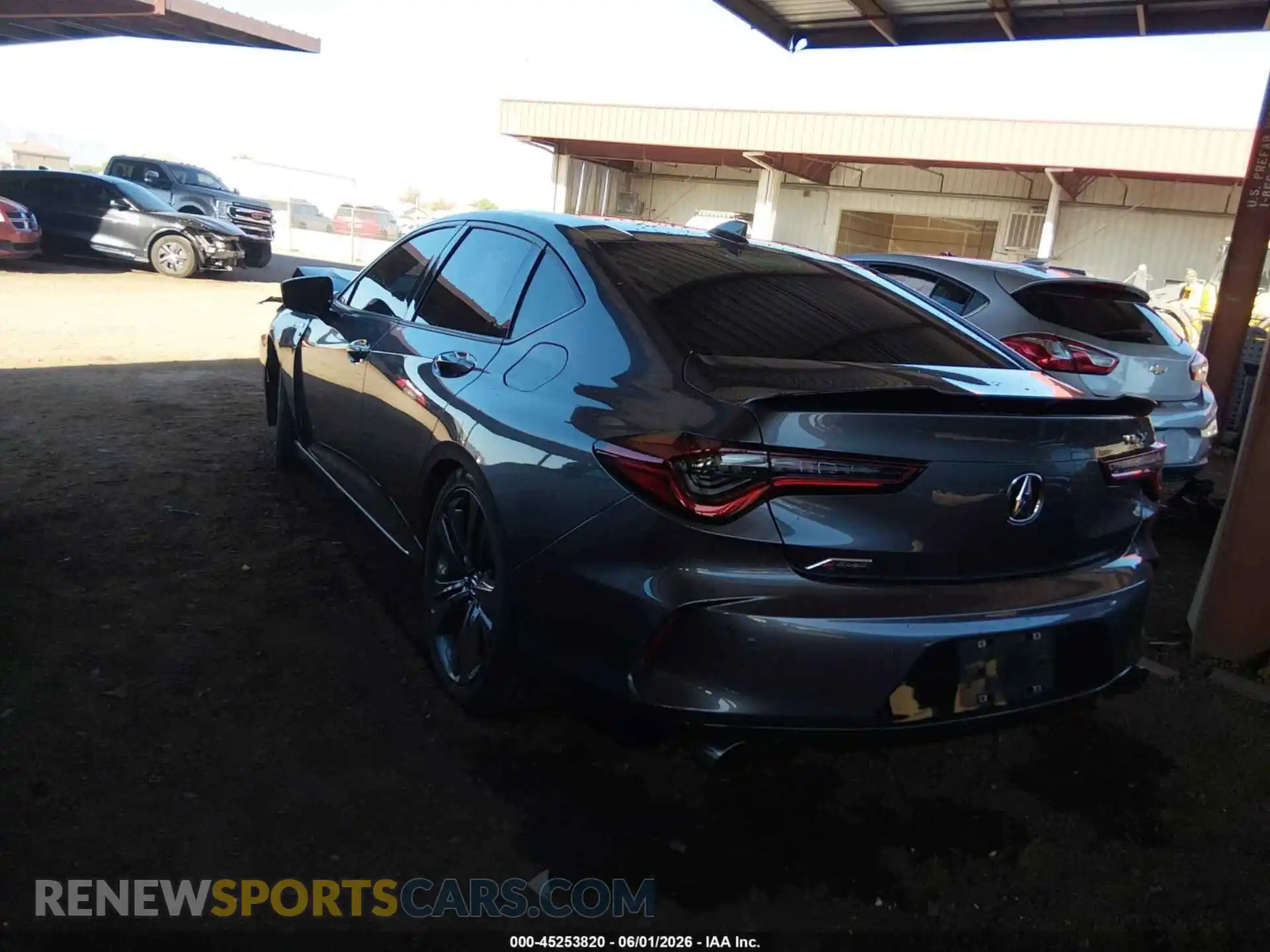 3 Фотография поврежденного автомобиля 19UUB5F5XNA003907 ACURA TLX 2022
