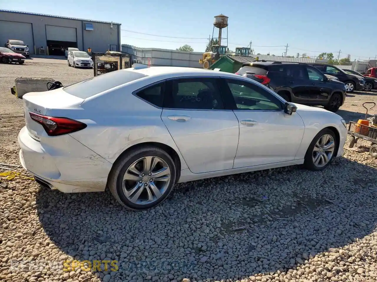 3 Фотография поврежденного автомобиля 19UUB6F45NA001527 ACURA TLX 2022