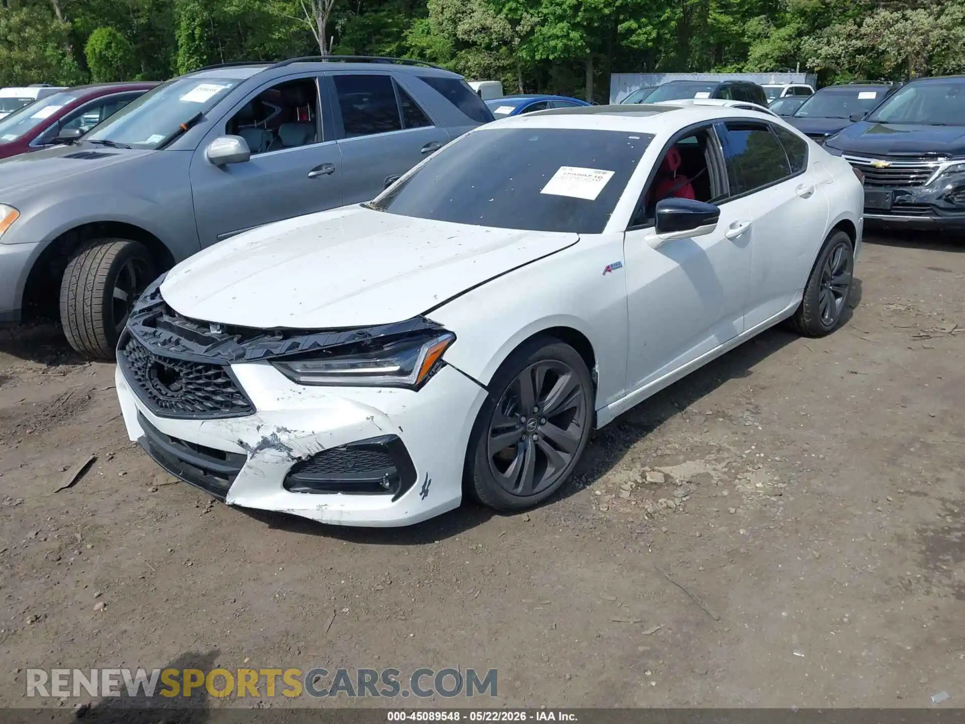 2 Фотография поврежденного автомобиля 19UUB6F50NA002898 ACURA TLX 2022