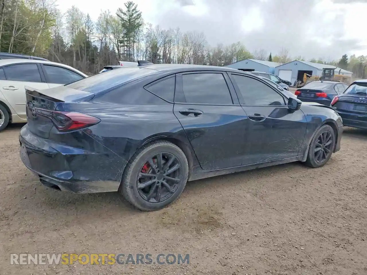 3 Фотография поврежденного автомобиля 19UUB6F51NA800505 ACURA TLX 2022