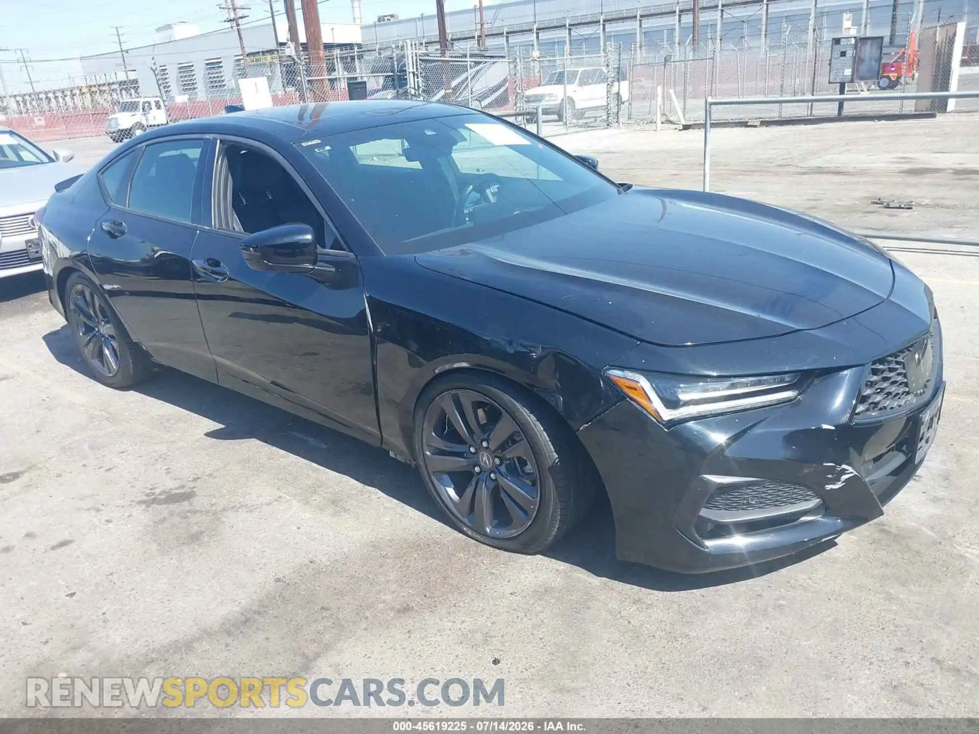 1 Фотография поврежденного автомобиля 19UUB6F57NA001845 ACURA TLX 2022