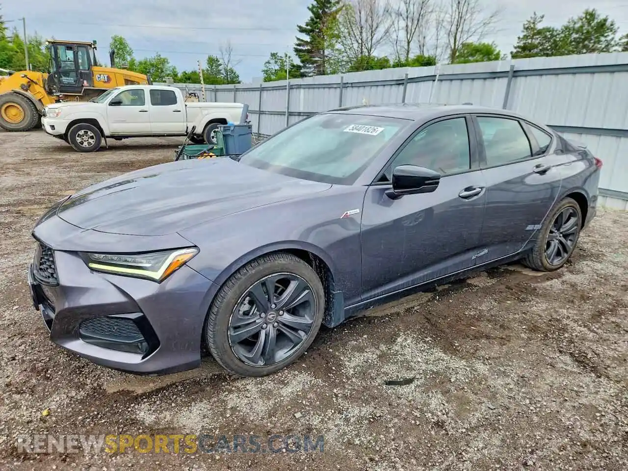 1 Фотография поврежденного автомобиля 19UUB6F58NA800307 ACURA TLX 2022