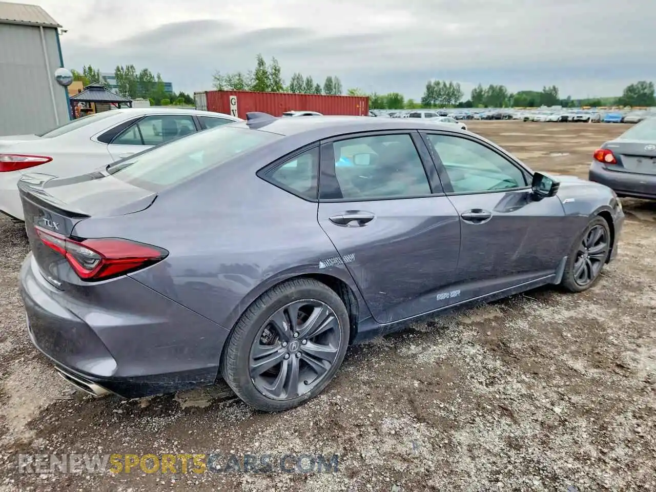 3 Фотография поврежденного автомобиля 19UUB6F58NA800307 ACURA TLX 2022