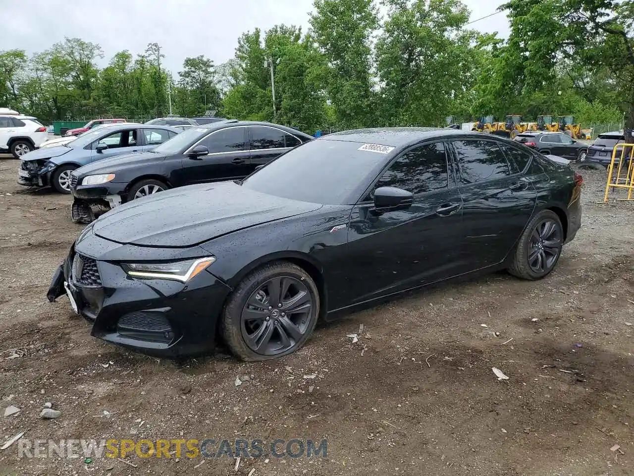 1 Фотография поврежденного автомобиля 19UUB6F59NA002723 ACURA TLX 2022