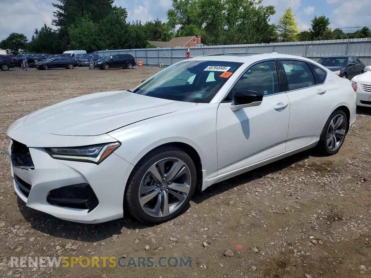 1 Фотография поврежденного автомобиля 19UUB6F66NA003031 ACURA TLX 2022