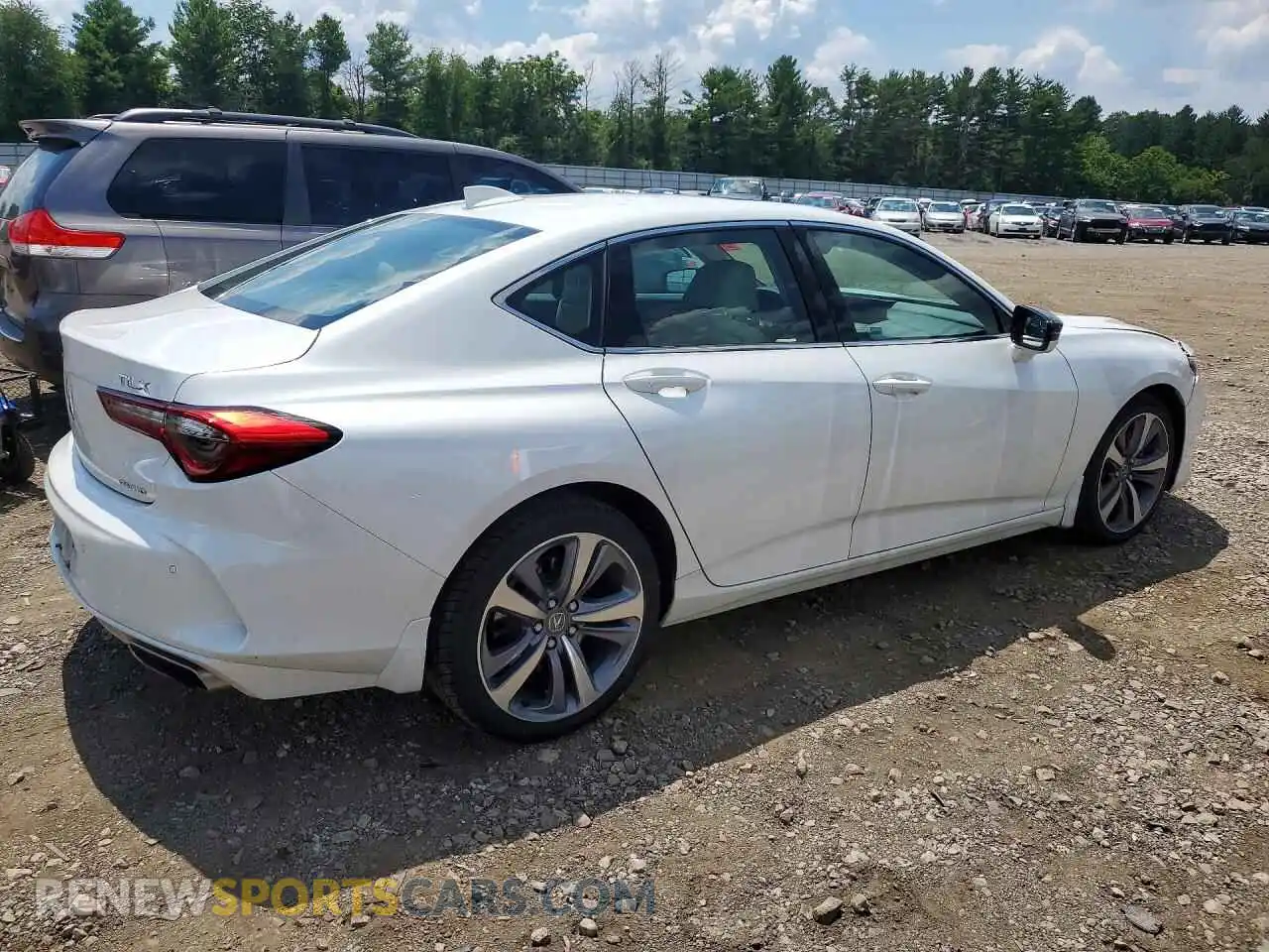 3 Фотография поврежденного автомобиля 19UUB6F66NA003031 ACURA TLX 2022