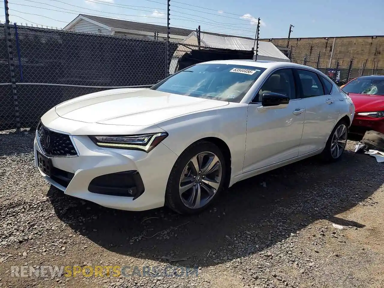 1 Фотография поврежденного автомобиля 19UUB6F68NA003029 ACURA TLX 2022