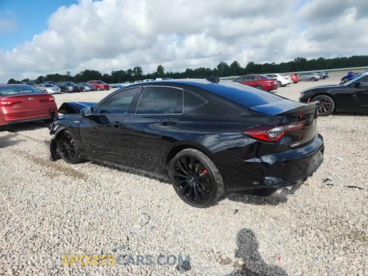 2 Фотография поврежденного автомобиля 19UUB7F01NA001124 ACURA TLX 2022