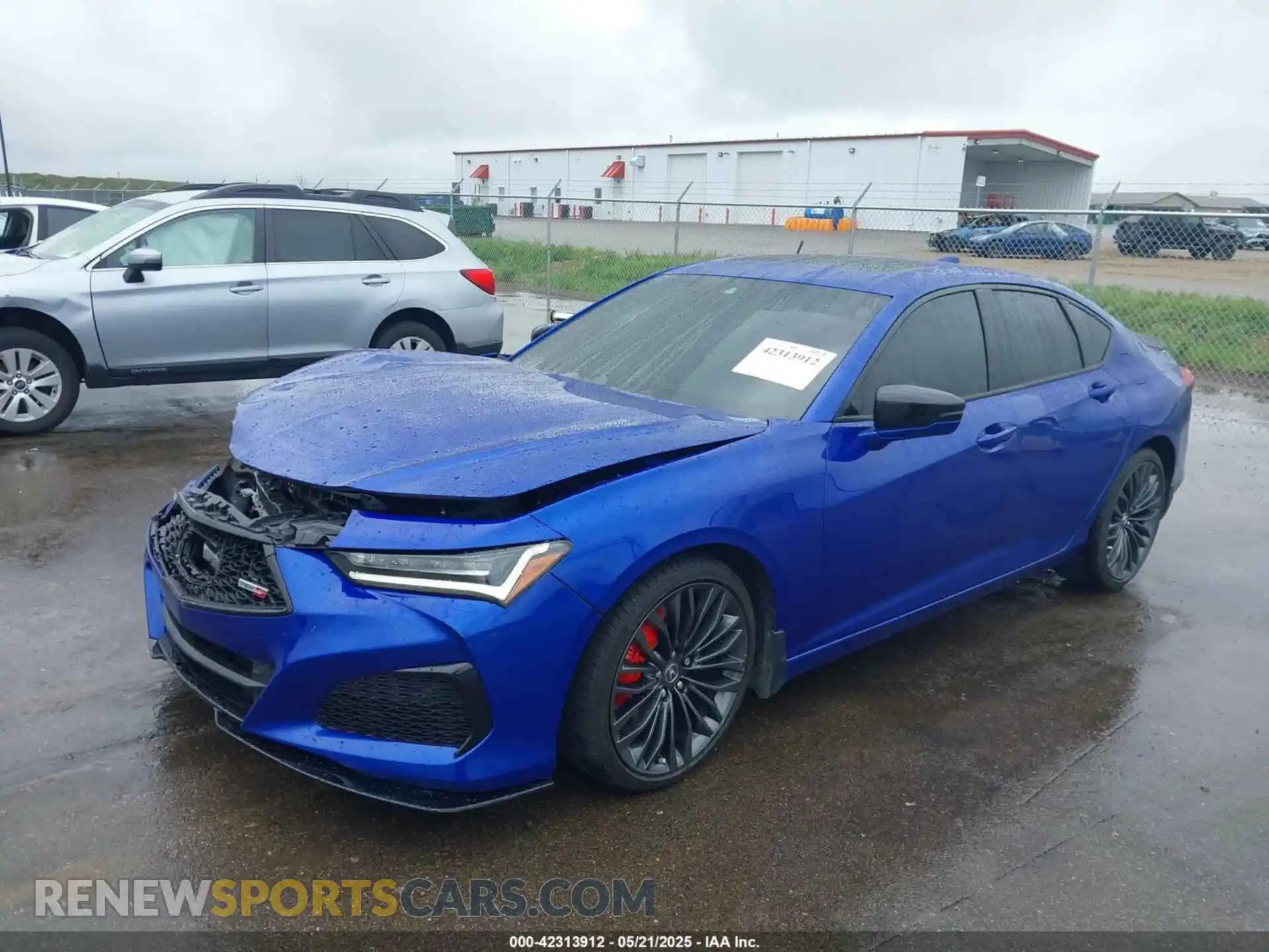 2 fotografías del automóvil dañado 19UUB7F08NA001041 ACURA TLX 2022
