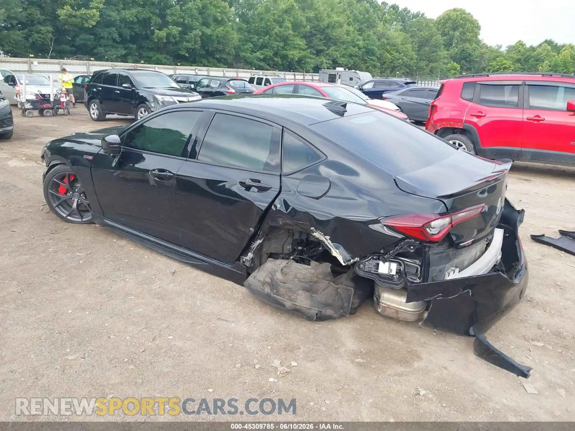 3 Фотография поврежденного автомобиля 19UUB7F93NA001642 ACURA TLX 2022