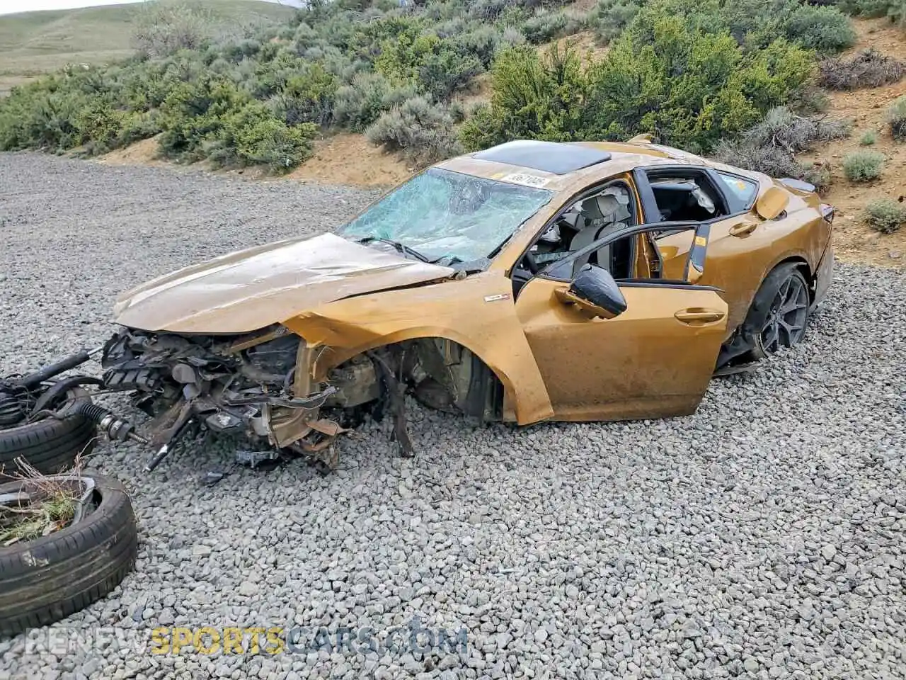 1 Фотография поврежденного автомобиля 19UUB7F94NA000550 ACURA TLX 2022