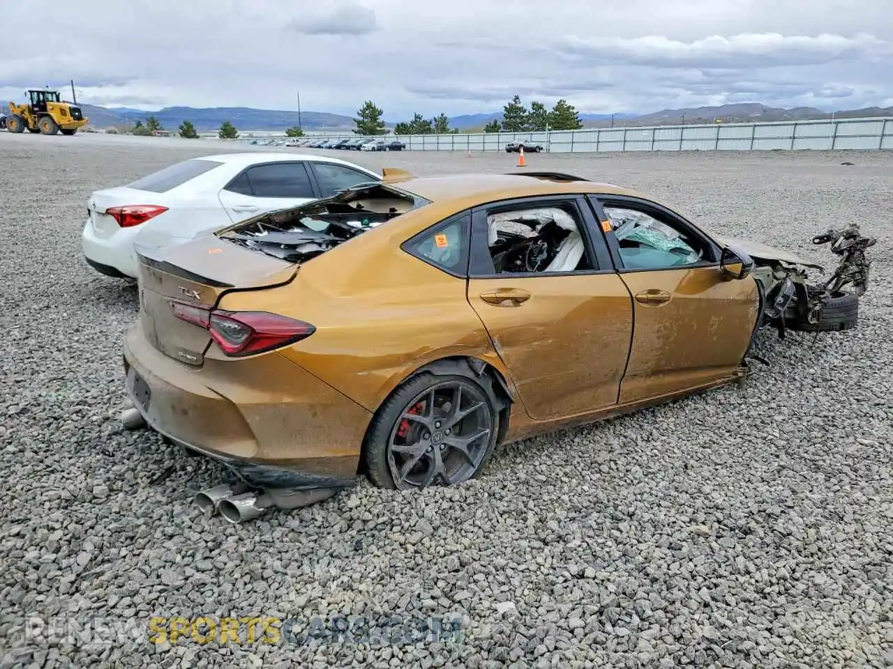 3 Фотография поврежденного автомобиля 19UUB7F94NA000550 ACURA TLX 2022