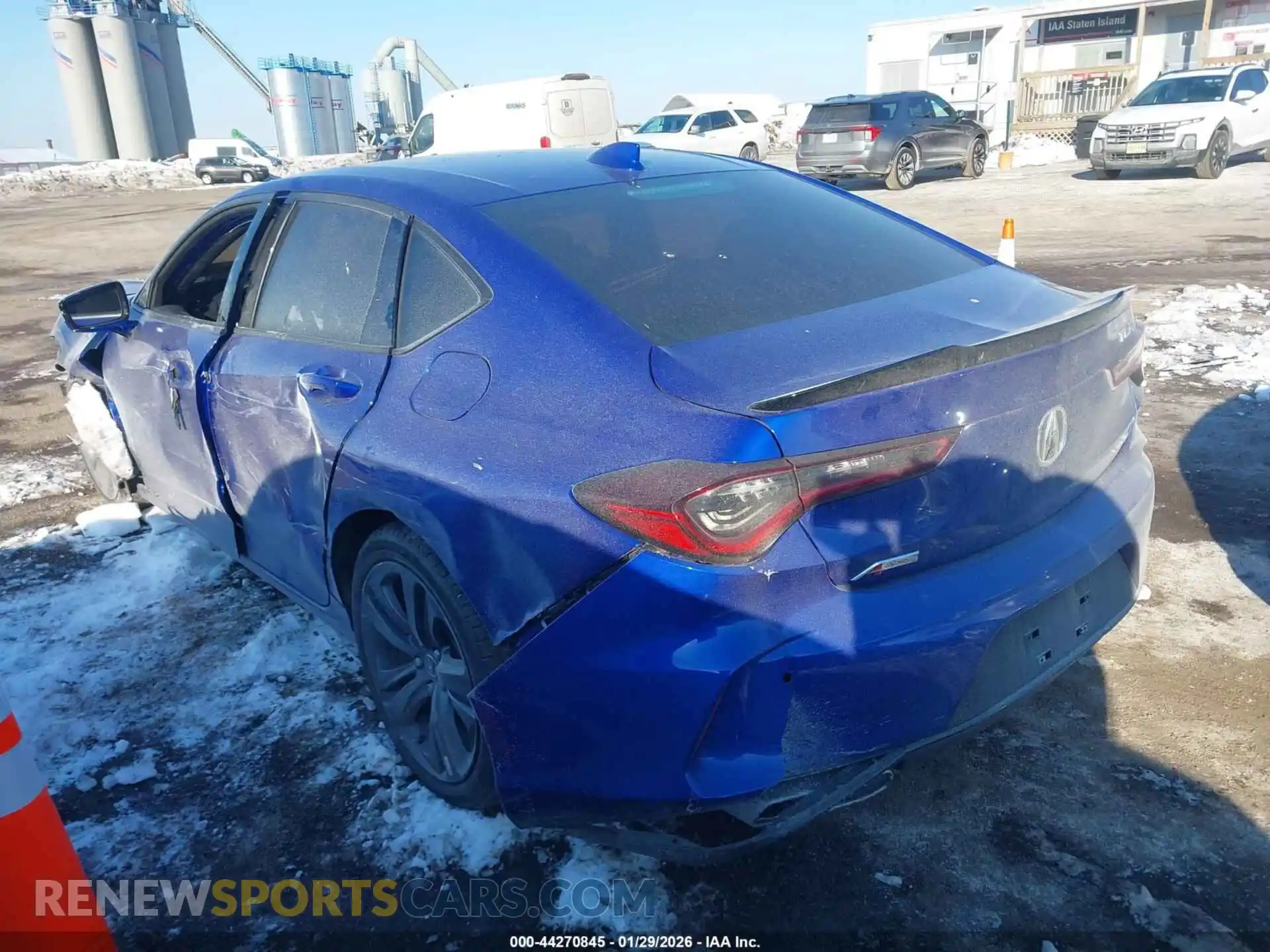 3 Photograph of a damaged car 19UUB6F55PA001281 ACURA TLX 2023