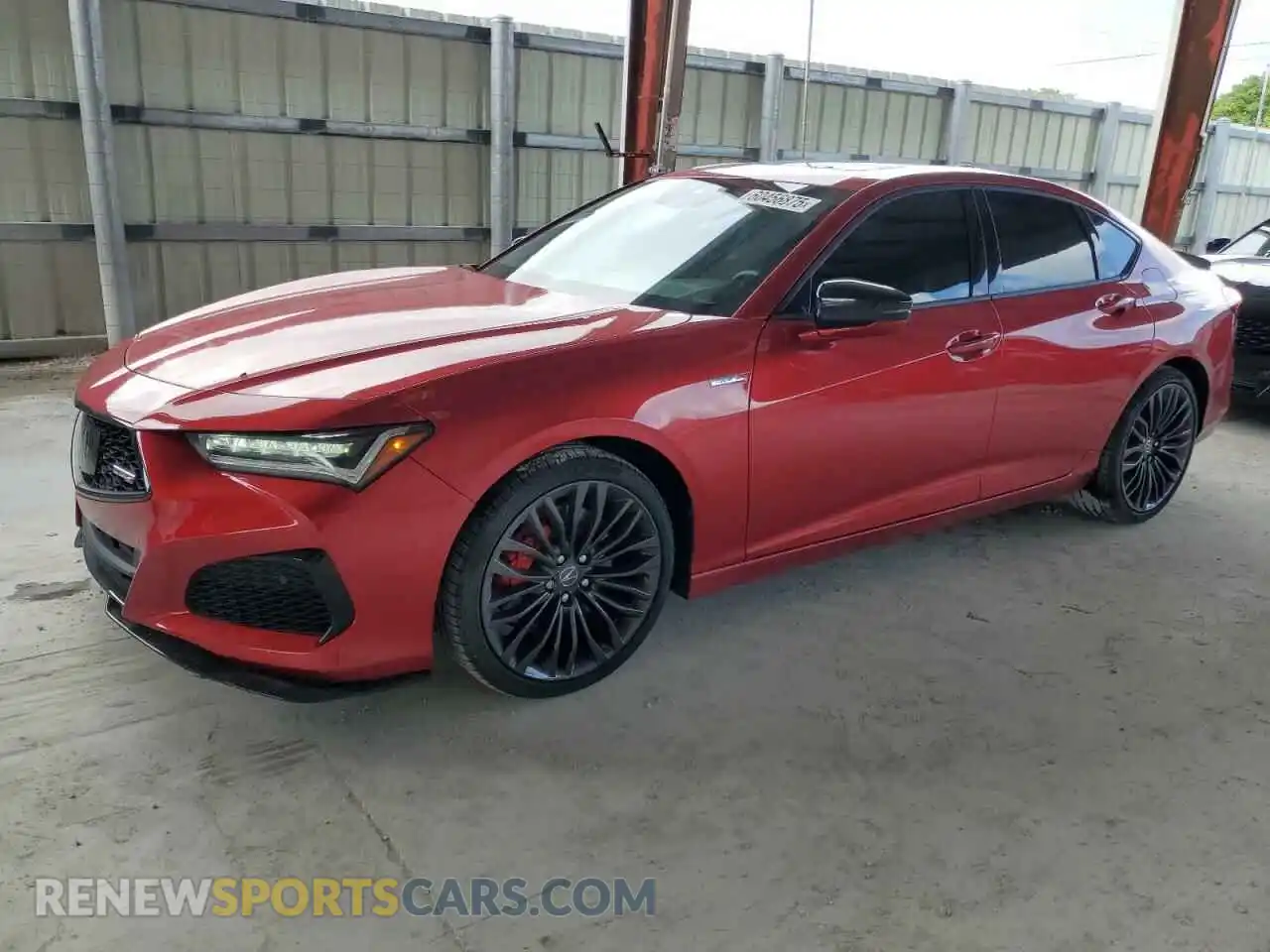 1 Photograph of a damaged car 19UUB7F0XPA002694 ACURA TLX 2023