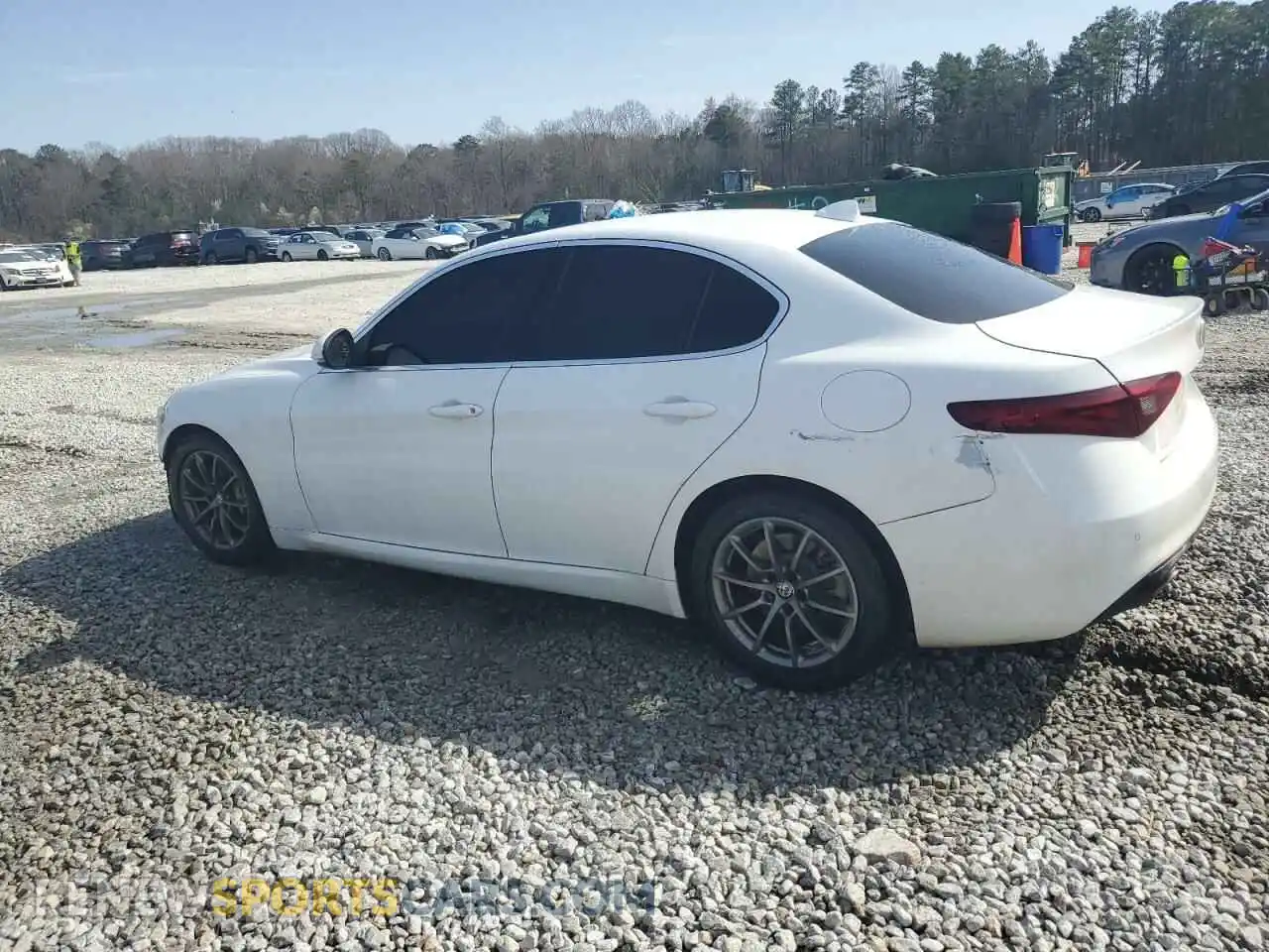 2 Photograph of a damaged car ZARFAMAN5K7599504 ALFA ROMEO GIULIA 2019