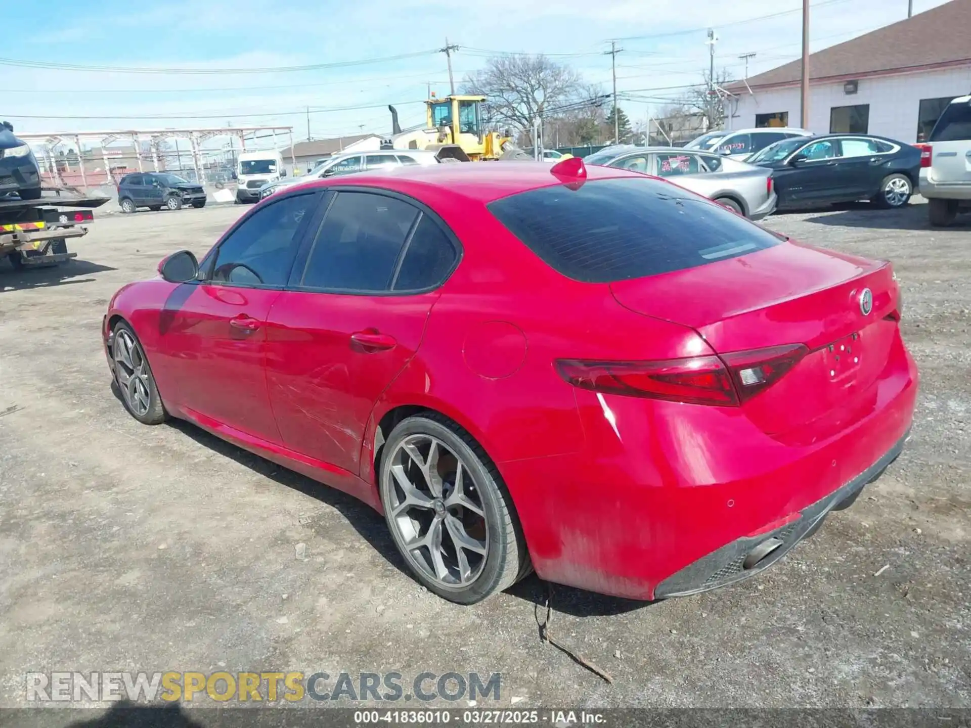 3 Photograph of a damaged car ZARFAMAN7K7599097 ALFA ROMEO GIULIA 2019