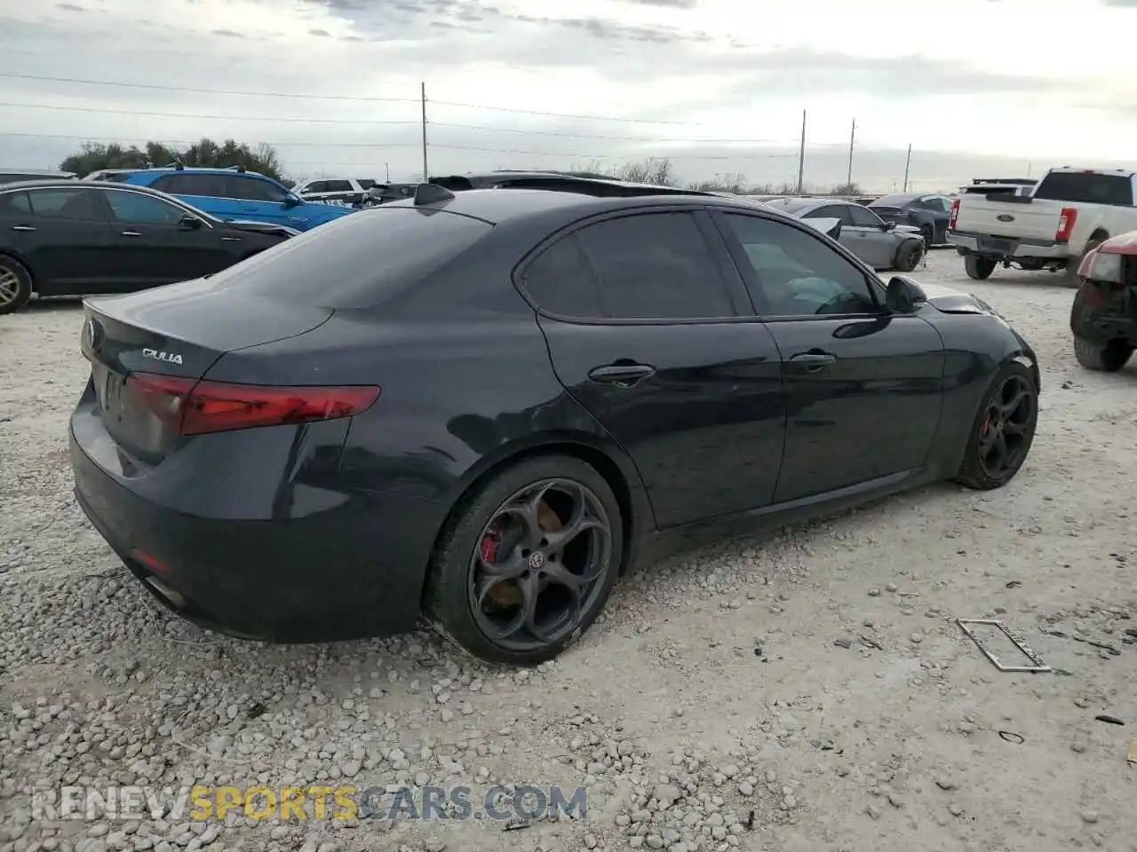 3 Photograph of a damaged car ZARFAMBN6K7601419 ALFA ROMEO GIULIA 2019