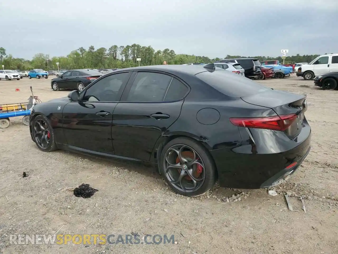 2 Photograph of a damaged car ZARFAMBN6K7605227 ALFA ROMEO GIULIA 2019