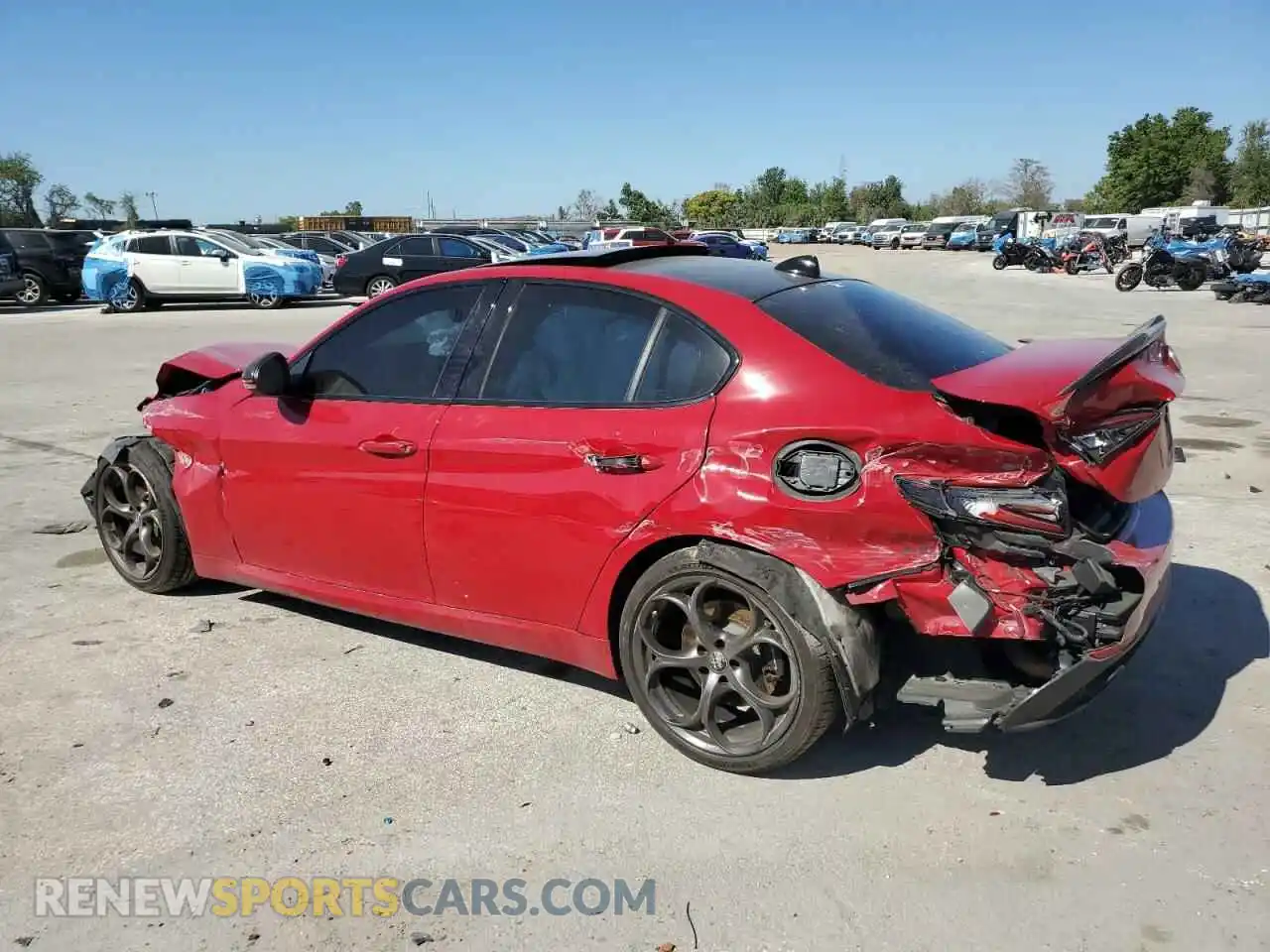 2 Photograph of a damaged car ZARFAMBN6K7612307 ALFA ROMEO GIULIA 2019