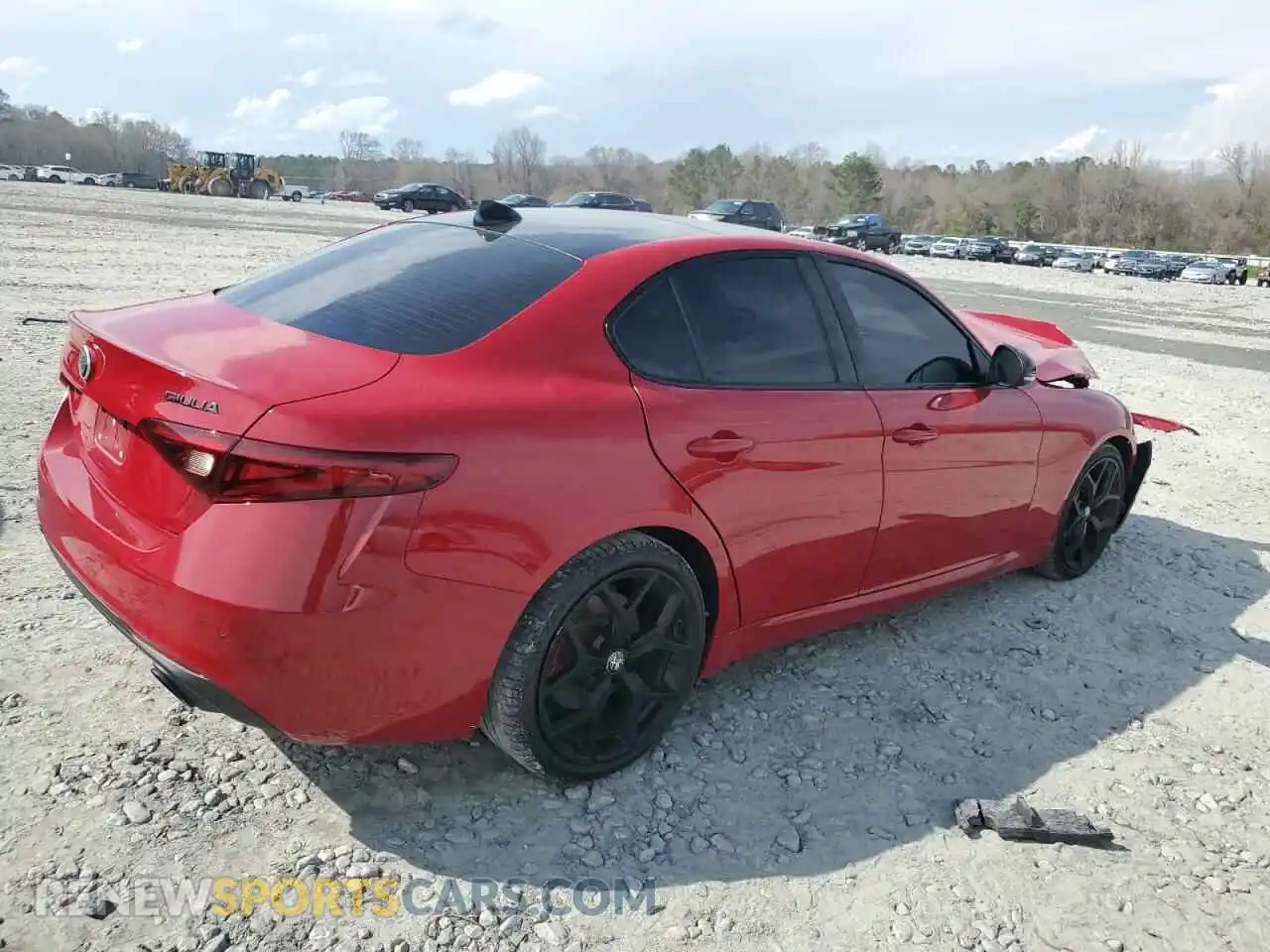 3 Photograph of a damaged car ZARFAMBN8K7622840 ALFA ROMEO GIULIA 2019