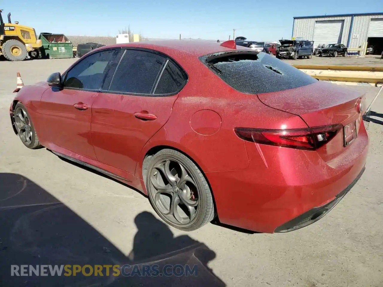 2 Photograph of a damaged car ZARFAMBN9K7612074 ALFA ROMEO GIULIA 2019