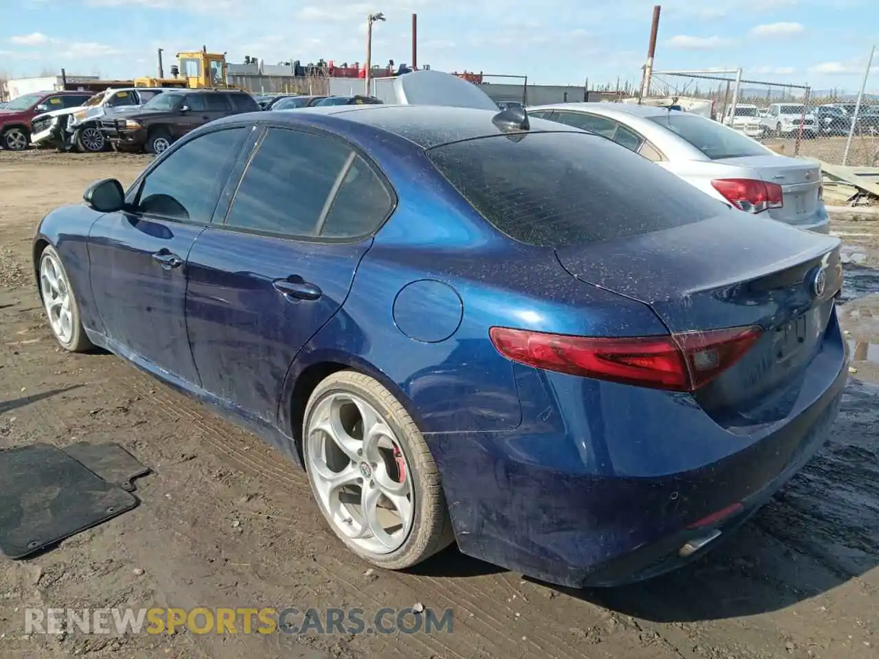 2 Photograph of a damaged car ZARFAMBNXK7600855 ALFA ROMEO GIULIA 2019