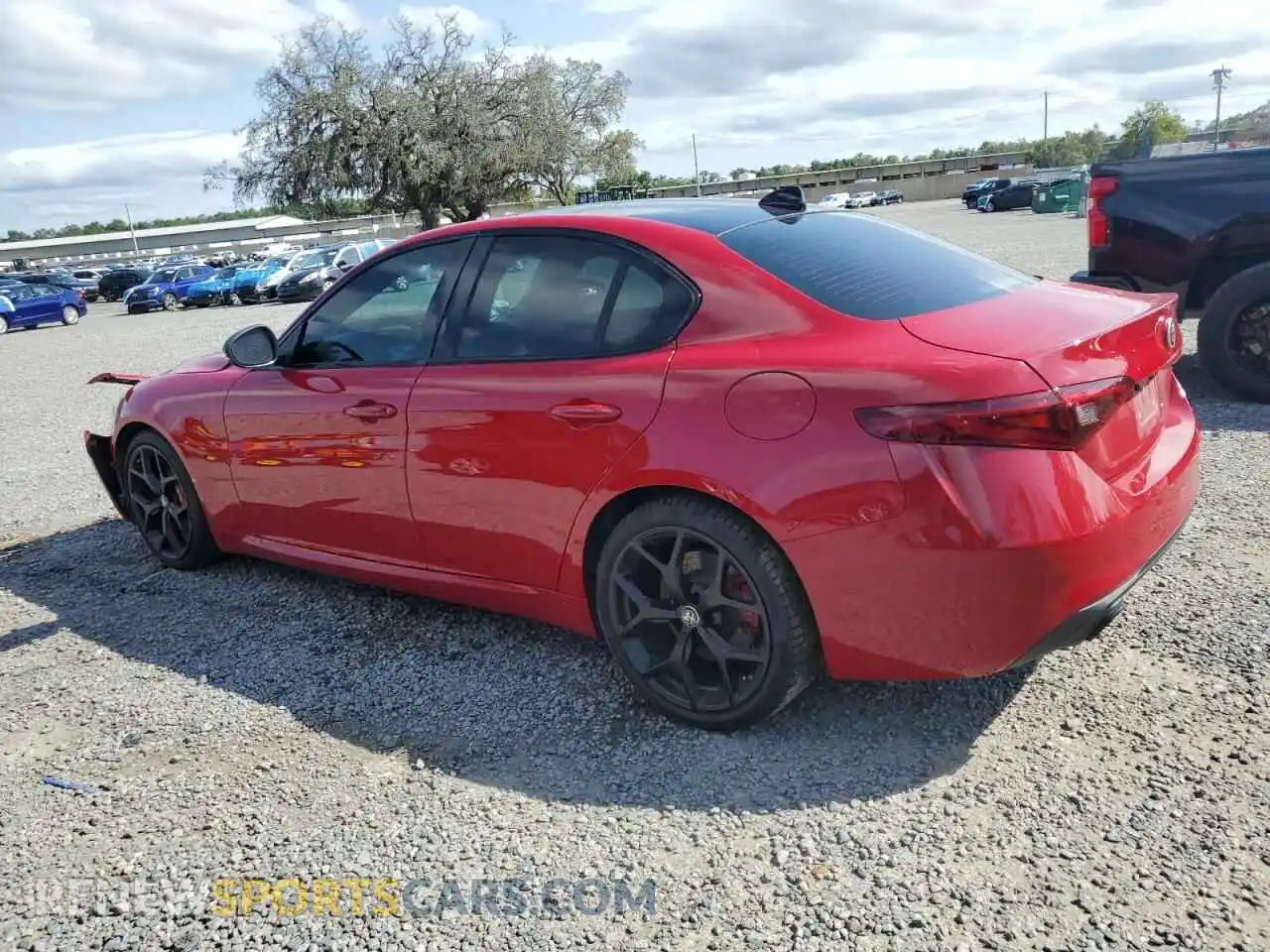 2 Photograph of a damaged car ZARFAMAN1L7625954 ALFA ROMEO GIULIA 2020
