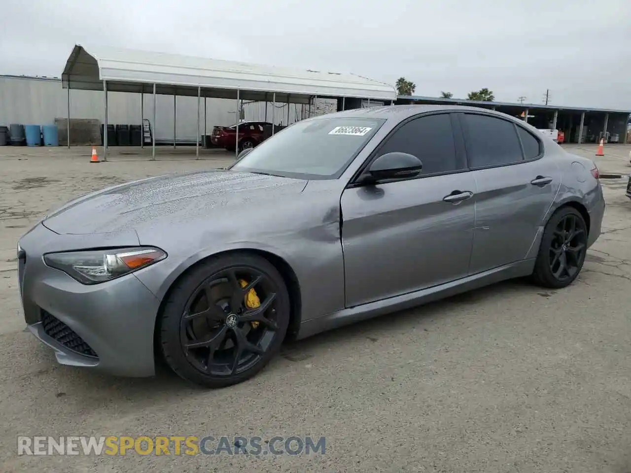 1 Photograph of a damaged car ZARFAMAN2L7625199 ALFA ROMEO GIULIA 2020