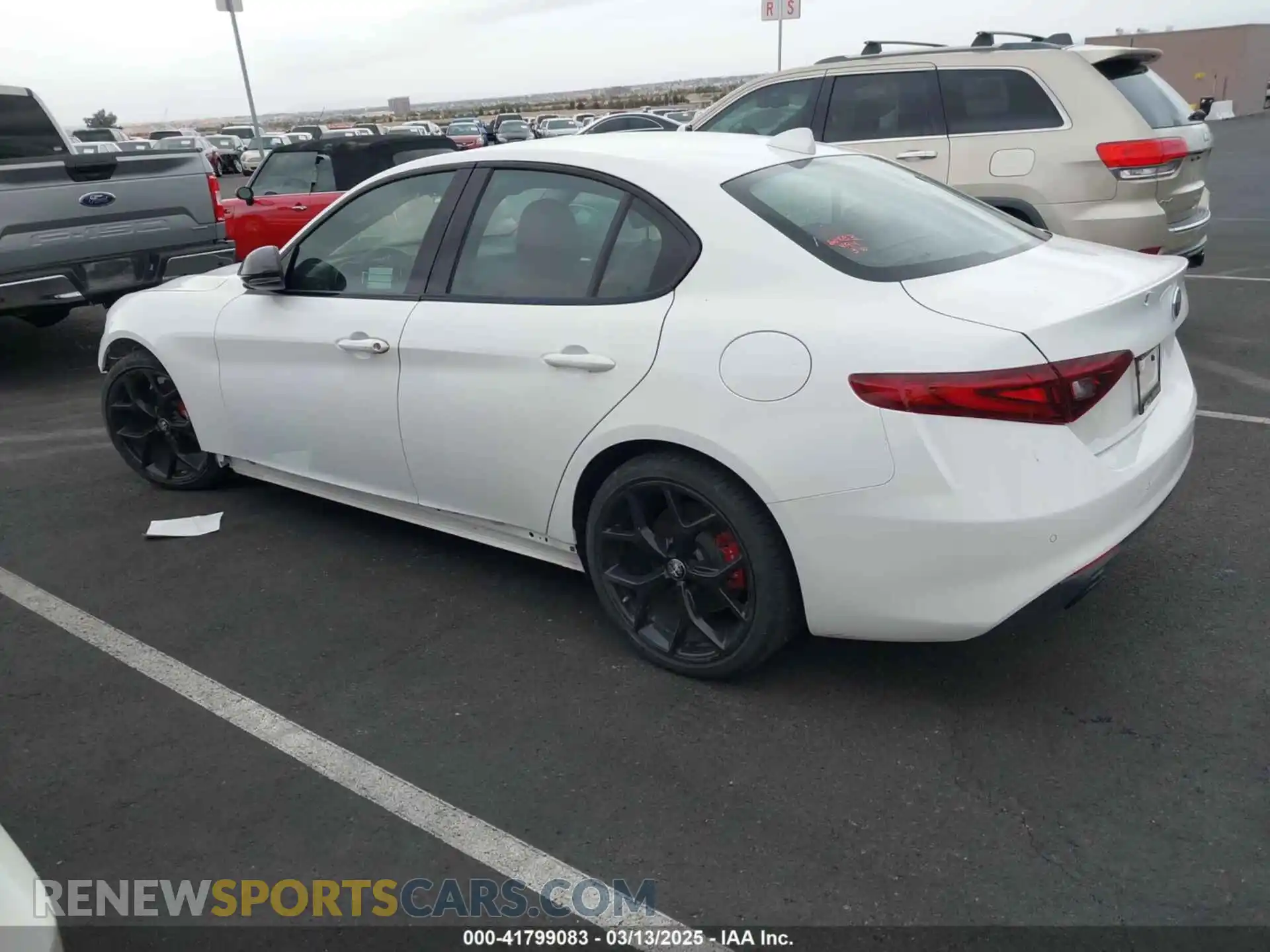 3 Photograph of a damaged car ZARFAMAN5L7625150 ALFA ROMEO GIULIA 2020