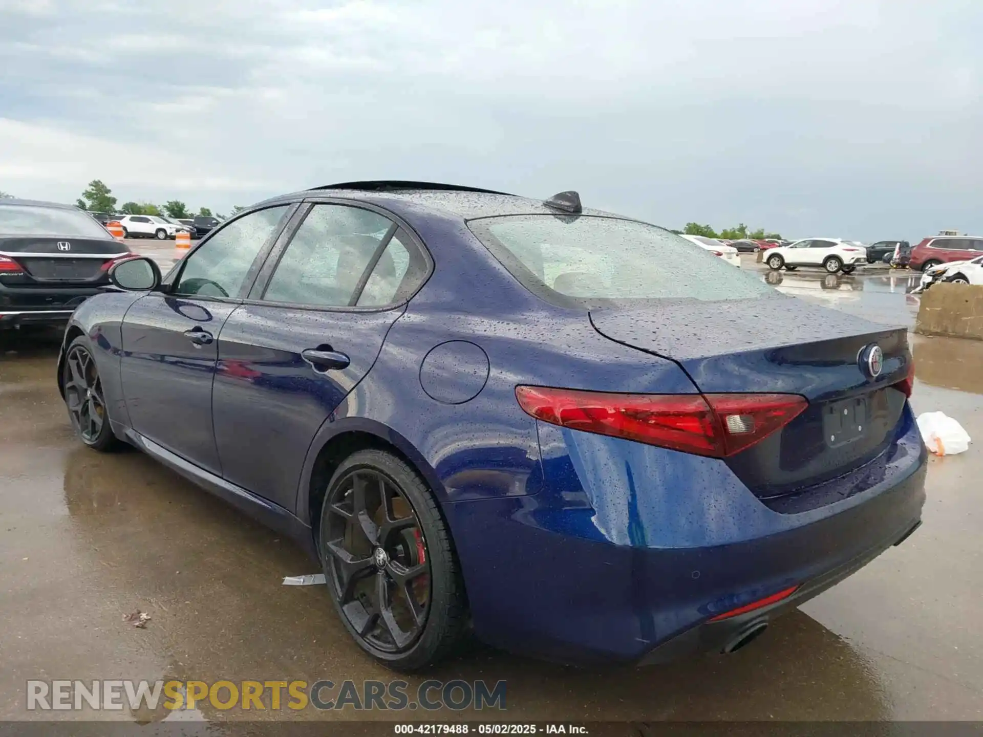 3 Photograph of a damaged car ZARFAMBN2L7626612 ALFA ROMEO GIULIA 2020