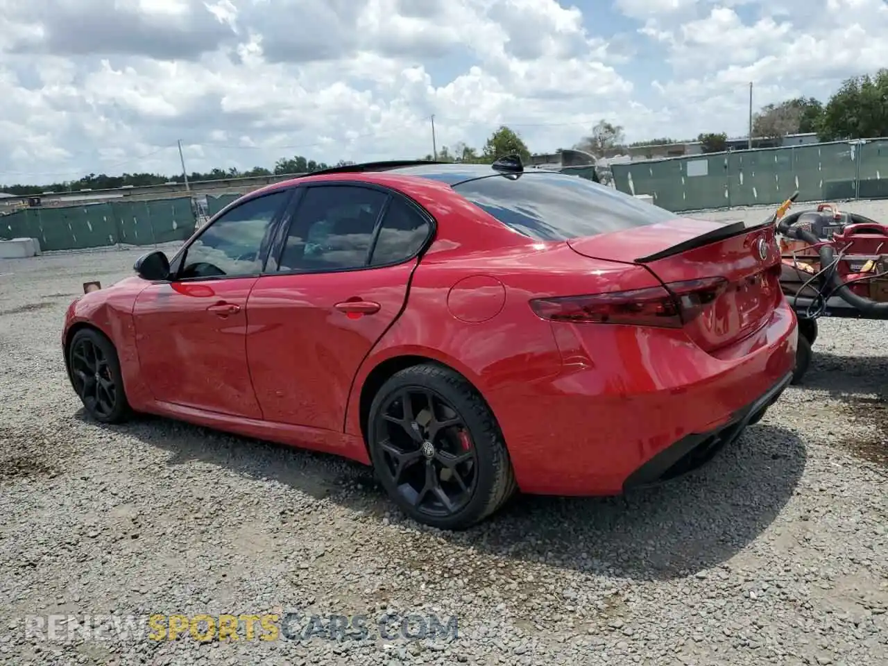2 Фотография поврежденного автомобиля ZARFAMBN9L7638983 ALFA ROMEO GIULIA 2020