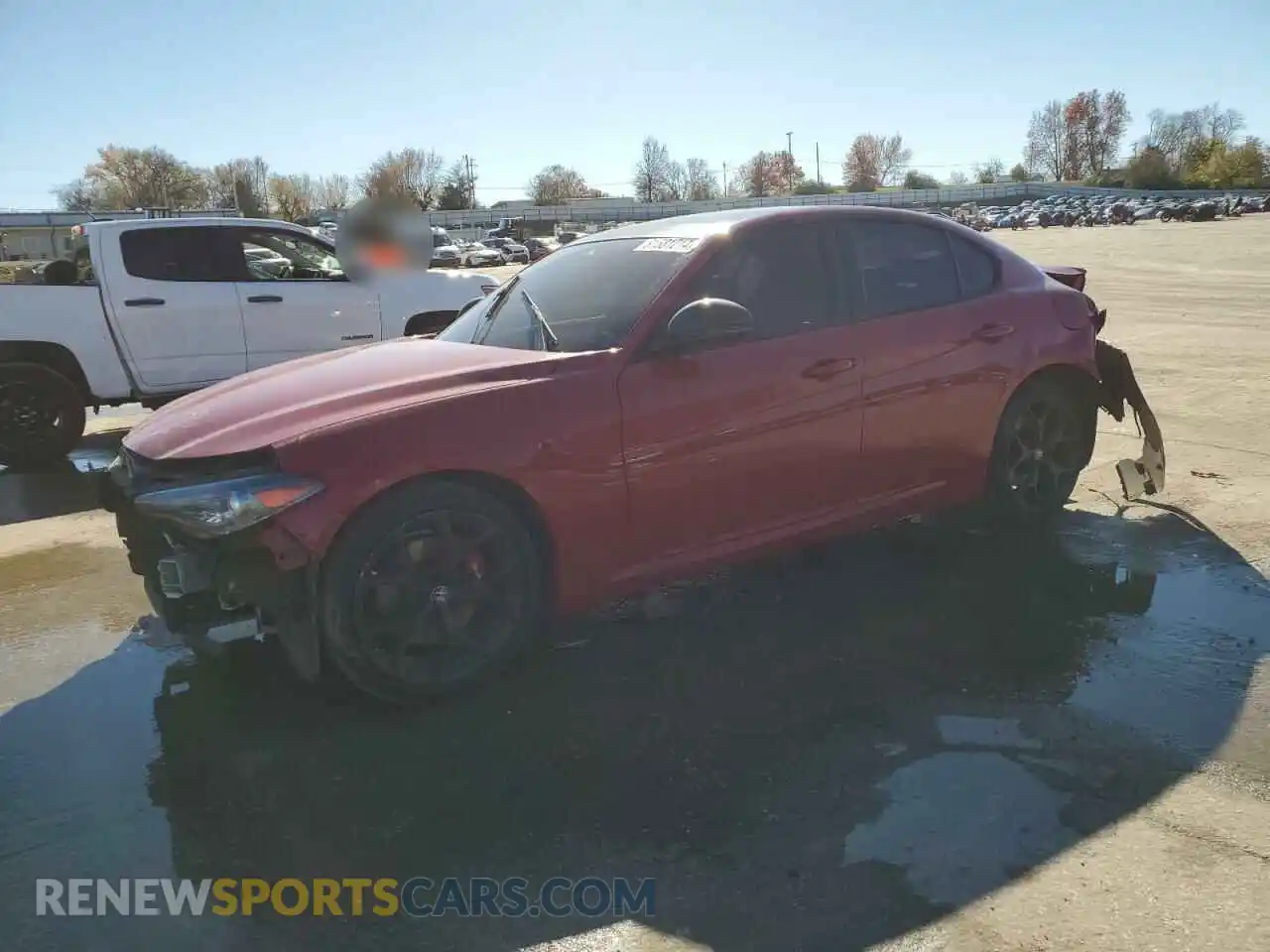 1 Photograph of a damaged car ZARFANBN3L7637835 ALFA ROMEO GIULIA 2020