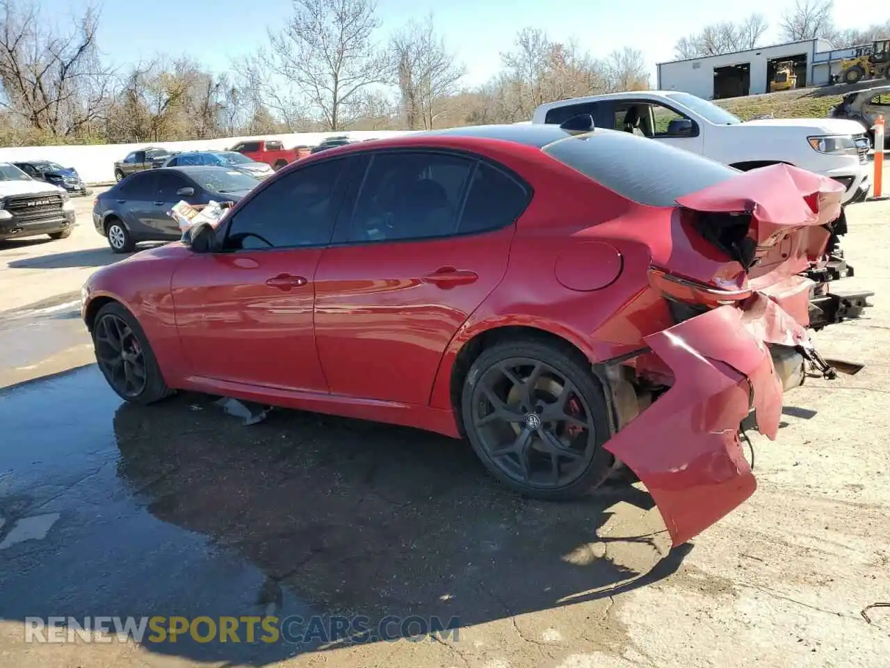2 Photograph of a damaged car ZARFANBN3L7637835 ALFA ROMEO GIULIA 2020