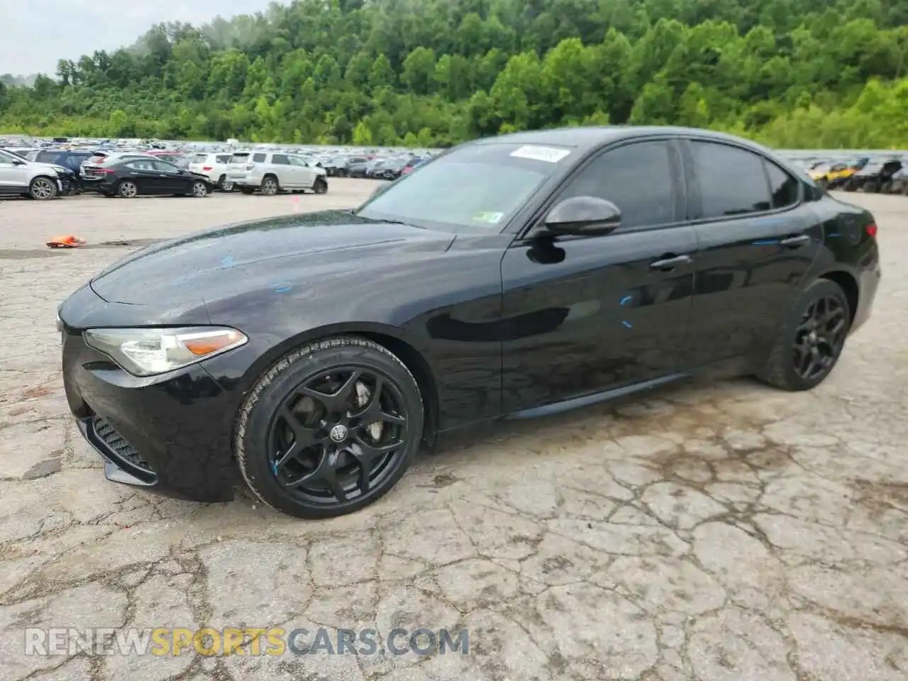 1 Photograph of a damaged car ZARFAMAN3M7647732 ALFA ROMEO GIULIA 2021