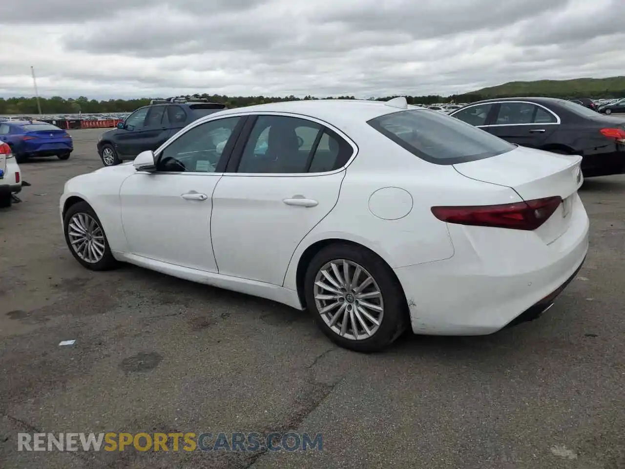 2 Photograph of a damaged car ZARFAMAN7M7645983 ALFA ROMEO GIULIA 2021