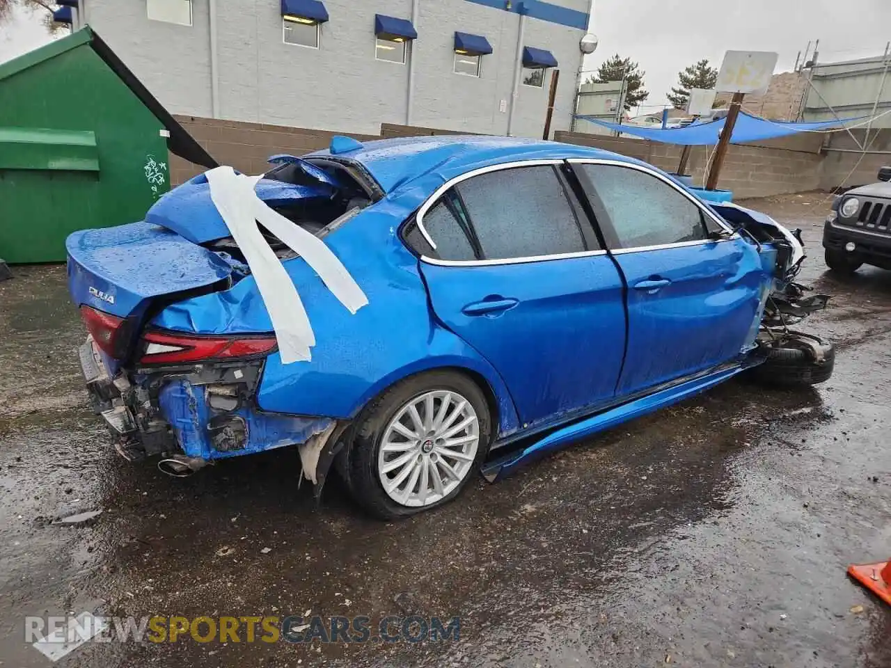 3 Photograph of a damaged car ZARFAMANXM7641118 ALFA ROMEO GIULIA 2021