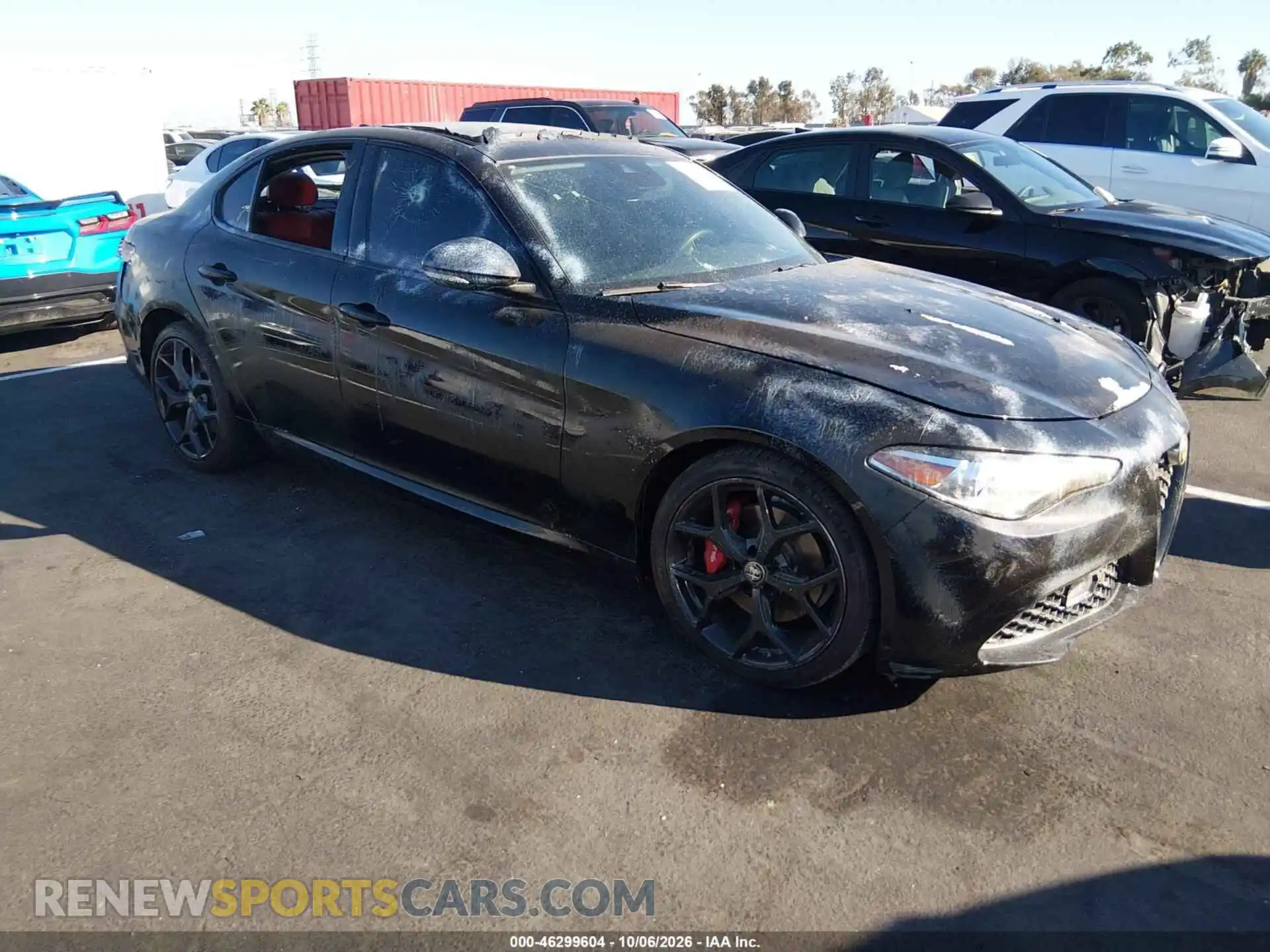 1 Photograph of a damaged car ZARFAMBN0M7647511 ALFA ROMEO GIULIA 2021