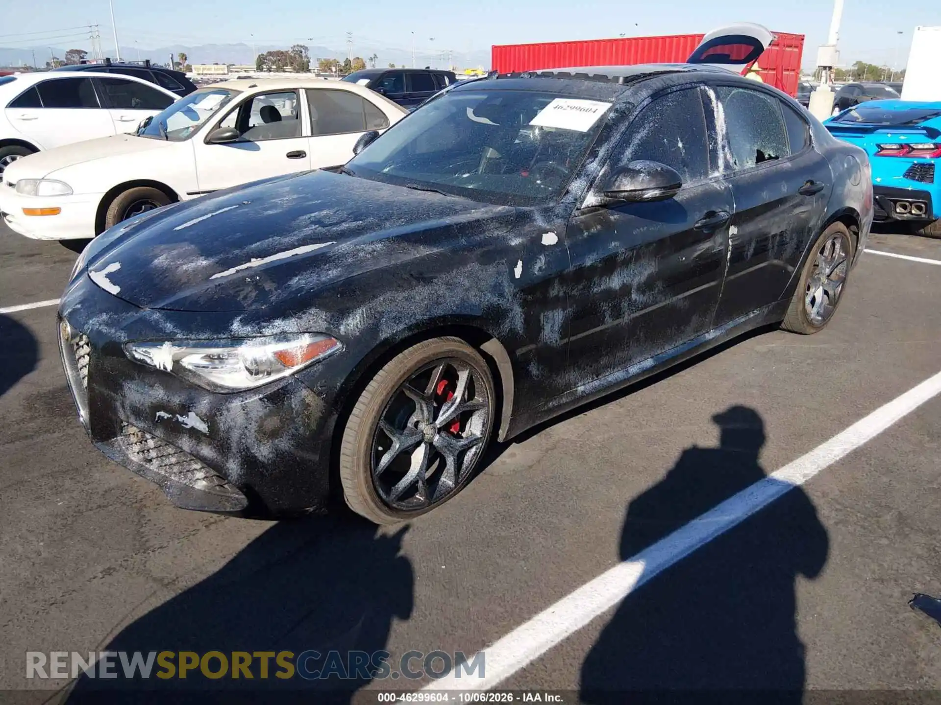 2 Photograph of a damaged car ZARFAMBN0M7647511 ALFA ROMEO GIULIA 2021