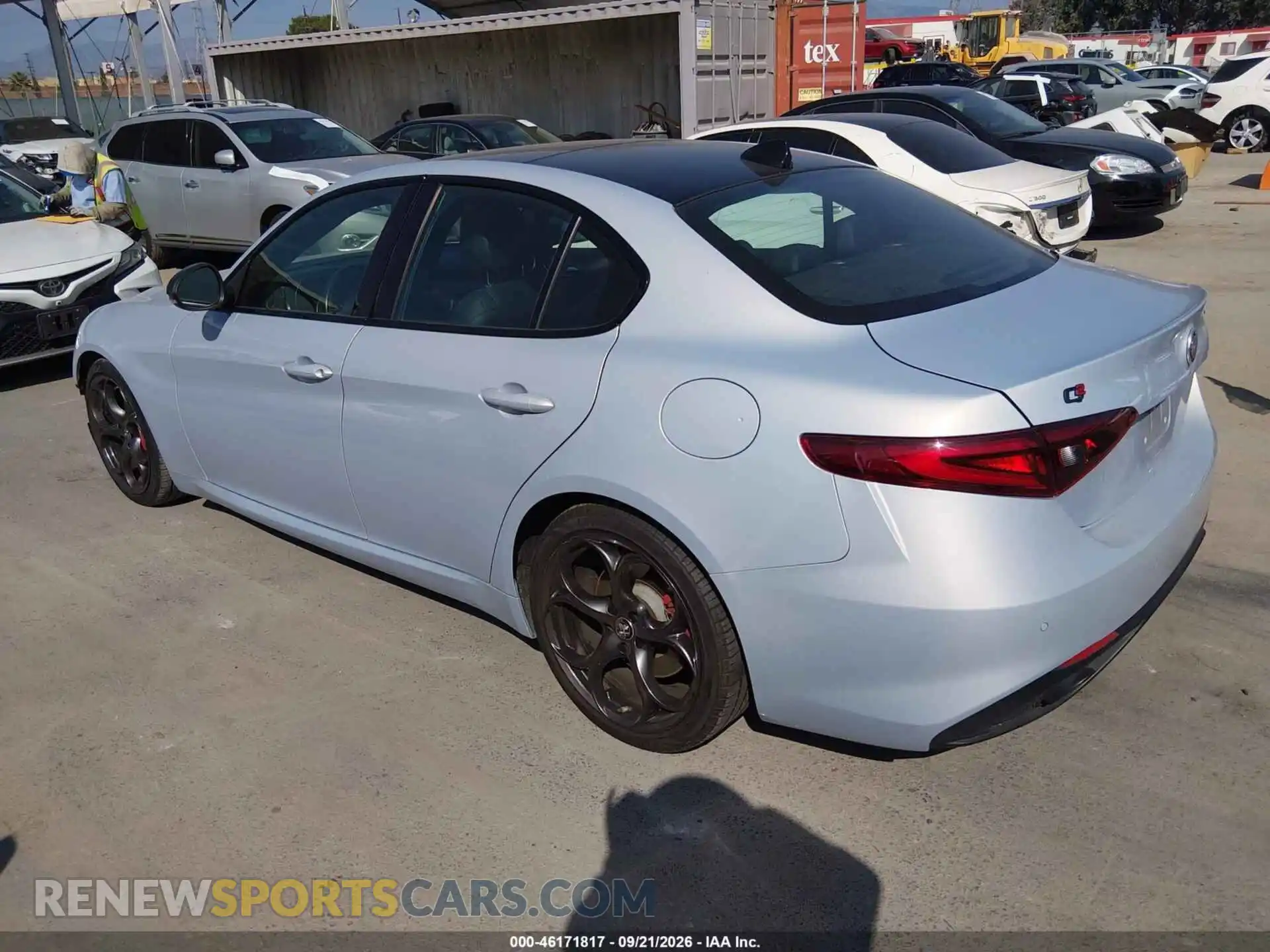 3 Photograph of a damaged car ZARFAMBN3M7648751 ALFA ROMEO GIULIA 2021